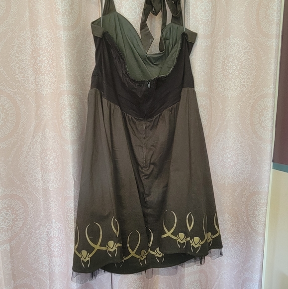 Her Universe Loki Pin Up Dress. Halter Style. - Picture 4 of 5